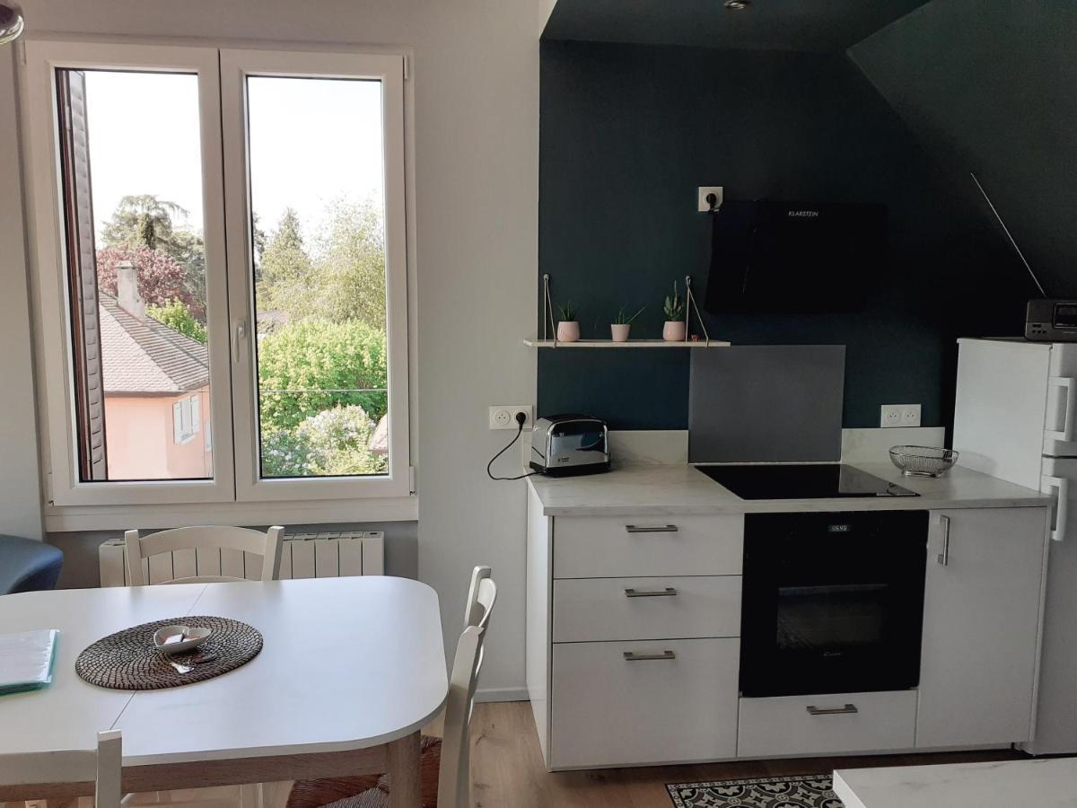 Charmant Appartement A 150 M Des Thermes Et Du Centre Ville Thonon-les-Bains Exterior foto