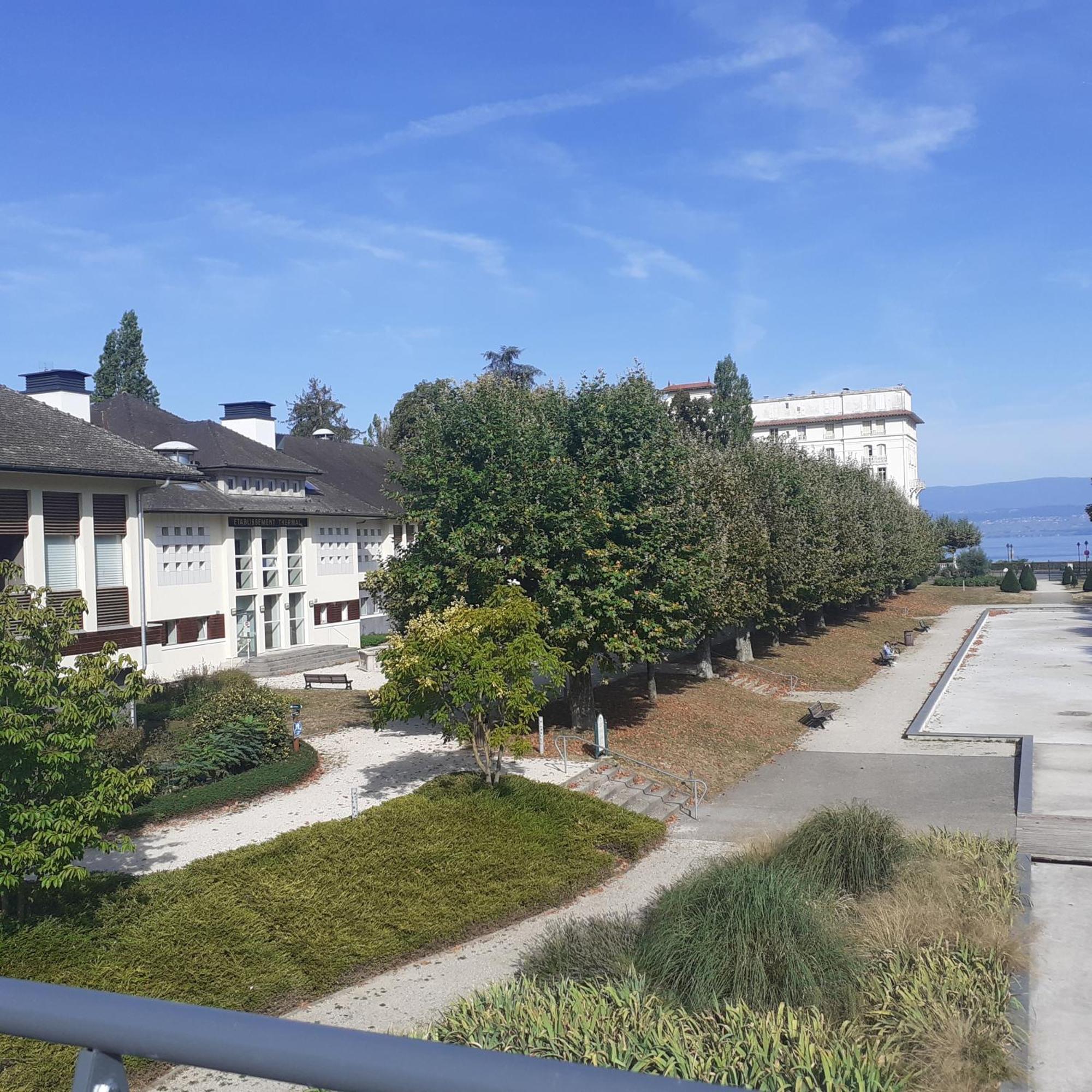 Charmant Appartement A 150 M Des Thermes Et Du Centre Ville Thonon-les-Bains Exterior foto